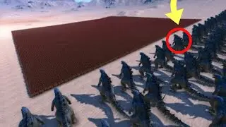 Godzilla vs Spartans | uebs epic battle| uebs | no commentary gameplay
