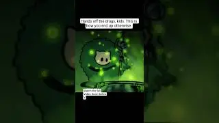 Moss Druid is definitely an interesting character... #hollowknight #gaming #silksong #funny