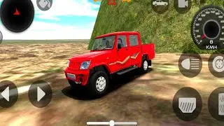 Red Colour Pickup Truck Driving Missing -Simulator Android Game Play on - 245