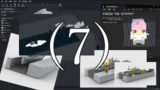 (7)  Lego Studio: 40K Diorama, Brickhead, New Ship?