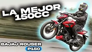 TIEMBLA HONDA y YAMAHA con la BAJAJ ROUSER P150