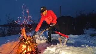 Эта буря была ужасной&hellip; Ночь с моими хаски на Юконе.
