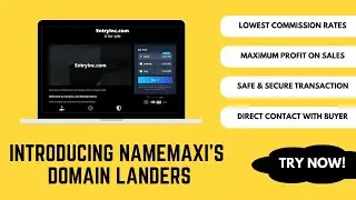 Sell Domains using NameMaxi Lander