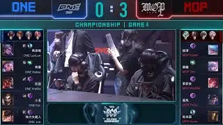 MOP vs ONE Game 4 I Grand Final GCS 2021 Spring I Most Outstanding Player VS ONE Esports Full Game