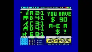 CHIP-8 VIP Animal Race - CHIP-OTTO Virtual Machine 0.4 (ZX Spectrum Next)