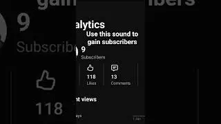use this sound to gain free subs