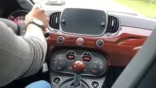 Prova su strada Abarth 695 Rivale
