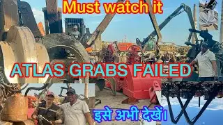 #Atlas cranes #automobile #excavator #scrapyard #industrialcranes
