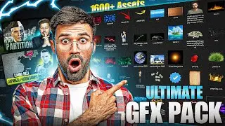 1600+ Free GFX Pack for Thumbnails | Ultimate Photoshop Assets Download 2025