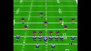 John Madden Football (SNES) - Simulation Tournament (Los Angeles vs Houston)
