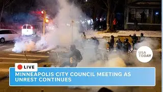 Minneapolis City Council meeting held as unrest continues between ICE and protesters