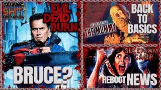 Evil Dead BURN &ndash; Bruce Campbell Return?! + MUMMY Horror Reboot + Sleepaway Camp Remake News