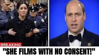 BREAKING! Meghan Markle Secretly Filmed Royal Family Member with No Consent, William REVEALS It All.