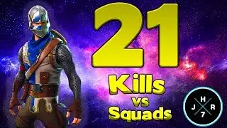 21 Kill Squad Game vs Squads - Fortnite Battle Royale