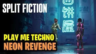Прохождение игры Play Me Techno | Neon Revenge | Split Fiction