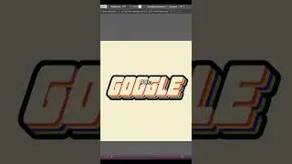 Google Logo in different eras #logo #shorts