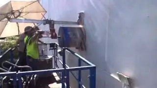 Large diameter core drilling