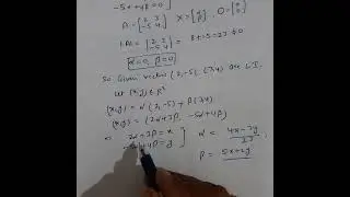 Example of Linear Transformation 