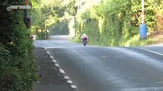 Flying Bruce Anstey HONDA RC213V S at Ballacrye IOM TT 2016
