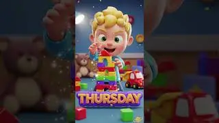 📅 Learn Days of the Week! Fun Activities for Kids! #toddlerlearning #kids #colorfulletters