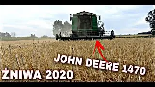 ŻNIWA 2020🚜w akcji John Deere 1470| Massey Ferguson