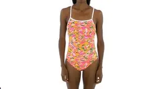 Speedo Flipturn Magnetic Zebra Super Back | SwimOutlet.com