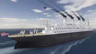 S.S. Atlanta - Crossing Voyage (Horizon Star Line) | Roblox Cruise