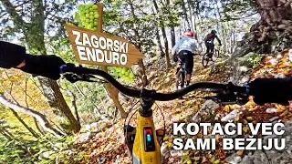 Zagorski Enduro 1. dio - SLJEME MTB SHUTTLE - Saki Bedak Ima Svoje Veselje