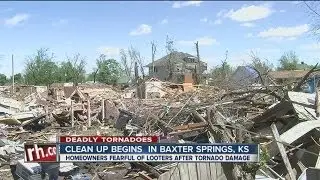 Cleanup in Baxter Springs