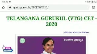 How to Apply TGCET -2020