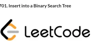 Insert into a Binary Search Tree Solved in java
