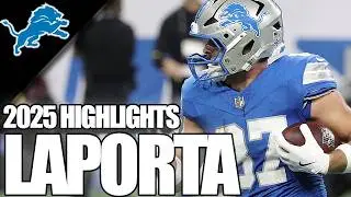 Sam LaPorta Highlights | 2025 - 2026 NFL Season -Lions