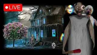 🔴 Granny Live Stream | Barbie Live Game Horror Walkthrough #Granny #horrorgaming #viral #grandpa