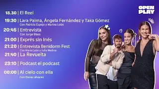 🔴 OPEN PLAY en DIRECTO hoy con JORGE BLAS, MAR&Iacute;A LE&Oacute;N, JULIA MEDINA y m&aacute;s | 12/11/25