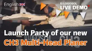 LOGOSOL | ДЕМОНСТРАЦИЯ В ПРЯМОМ ЭФИРЕ: Запуск Party CH3 Moulder!