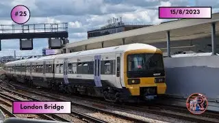 Trains At London Bridge - LBG - (SEML) - Tuesday 15th August 2023