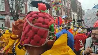 Carnaval de Dunkerque 2024, Bande de Malo, bande des familles, dimanche matin.