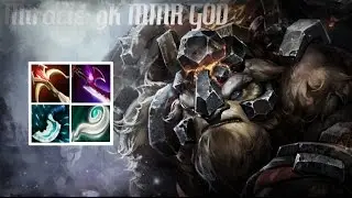 Miracle-  9K MMR GOD Playing Earthshaker - WENT CARRY - Ranked Match - Gameplay - Dota 2