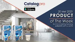 PRODUCT of the Week : ULTRATOP LOFT by MAPEI Video
