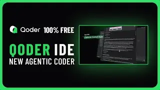 Qoder: NEW AI IDE - Cursor + Windsurf Alternative! FULLY FREE!