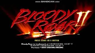 Bloody Roar 2 (PS1) : Intro Title + Demo