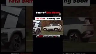 Redefining legacy: The iconic Tata Sierra reborn. 🚙✨ #TataSierra #IconicRide #SUVLife #TataMotors