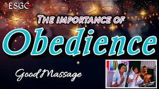 # The importance of Obedience /kannada christian massage/Pastor Dev Arasu/ESGC AURAD/
