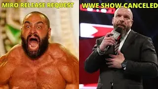 Miro Requests AEW Release, Bad News For WWE Fans - Wrestling News