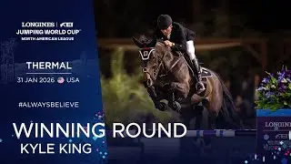 This was a night Kyle King won&rsquo;t ever forget! 🤩 | Longines FEI Jumping World Cup&trade; Thermal 2026