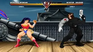 WONDER WOMAN vs WINTER SOLDIER - The most insane fight❗🔥