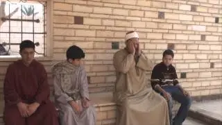 Sheikh Yasir Abdul Basit at the Grave of Sheikh Abdul Basit Abdussamad