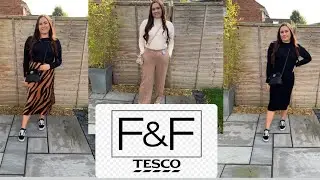 F&F Tesco Ladies Clothing Haul | UK 16-18 Try On | October 2022