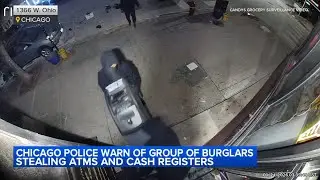 VIDEO: Chicago police investigating business break-ins, ATM thefts across city