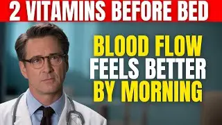 Vitamins for Blood Flow: The ONLY 3 You Need After 60 (Doctor Approved). | Senior Health Tips